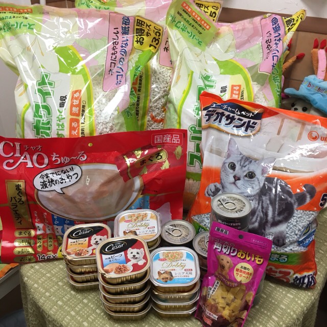 🌸支援物資をいただきました😄いつも本当にありがとうございます🙇🌸